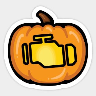 Spooky Pumpkin Sticker